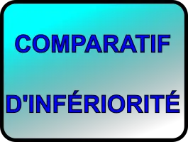 Comparatifs d'infériorité