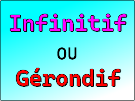 Complète avec le gérondif (-ing) ou l’infinitif (to + verbe)