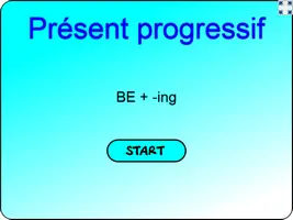 present-progressif