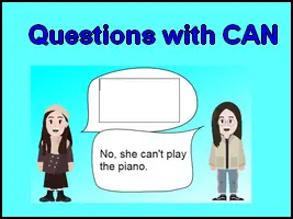 questions with can