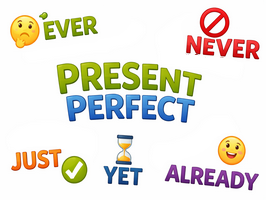 Present perfect : Remets les mots dans le bon ordre