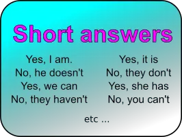 short answers