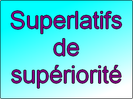 Superlatif de supériorité