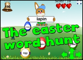 The easter word hunt