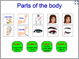 Parts of the body